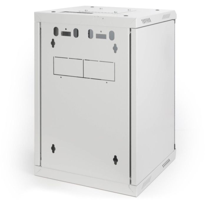 DIGITUS Carcasa Mural Combinada 254 mm (10") y 482.6 mm (19") 10U Acero IP20, Gris 9