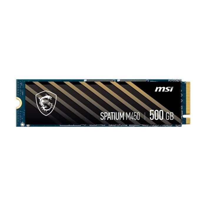 MSI Spatium M450 PCIe 4.0 NVMe M.2 500GB V1 SSD - S78-440K380-P83, 3000 MB/s Lectura, 2000 MB/s Escritura, 3D NAND 4 MSI Spatium M450 PCIe 4.0 NVMe M.2 500GB V1 SSD - S78-440K380-P83, 3000 MB/s Lectura, 2000 MB/s Escritura, 3D NAND 4