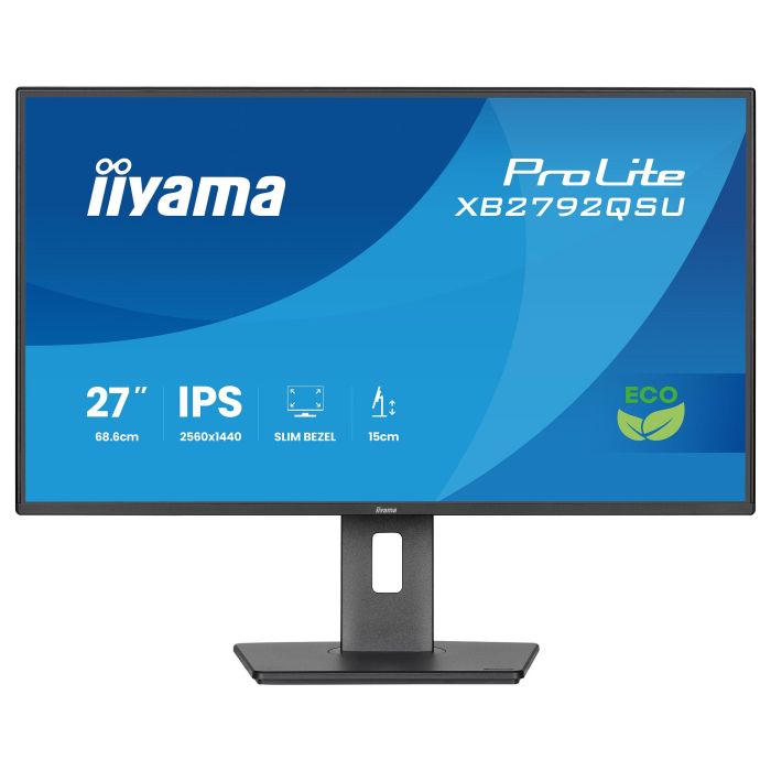 iiyama ProLite XB2792QSU-B1 Monitor 27" Quad HD IPS 120Hz 3ms HDMI DisplayPort USB Altavoces HAS Pivot Negro 12
