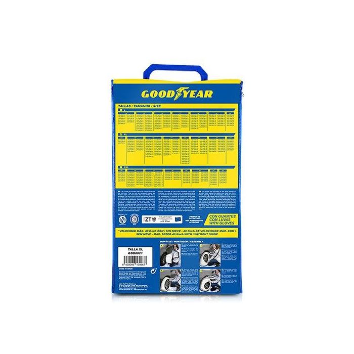 Abc Cadenas Cs10 Cs5 GOD8021 Cadenas de Nieve Textiles Talla XL, Circulan por Carretera sin Nieve, Silenciosas y Fáciles de Instalar 3 Abc Cadenas Cs10 Cs5 GOD8021 Cadenas de Nieve Textiles Talla XL, Circulan por Carretera sin Nieve, Silenciosas y Fáciles de Instalar 3