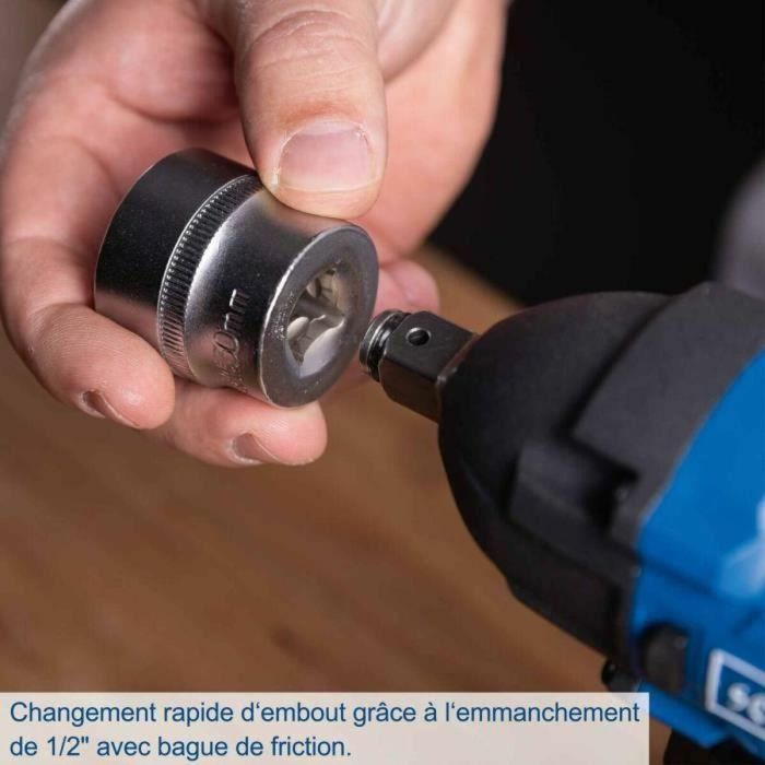 Scheppach BC-IW350-X Llave de impacto inalámbrica 2 Scheppach BC-IW350-X Llave de impacto inalámbrica 2