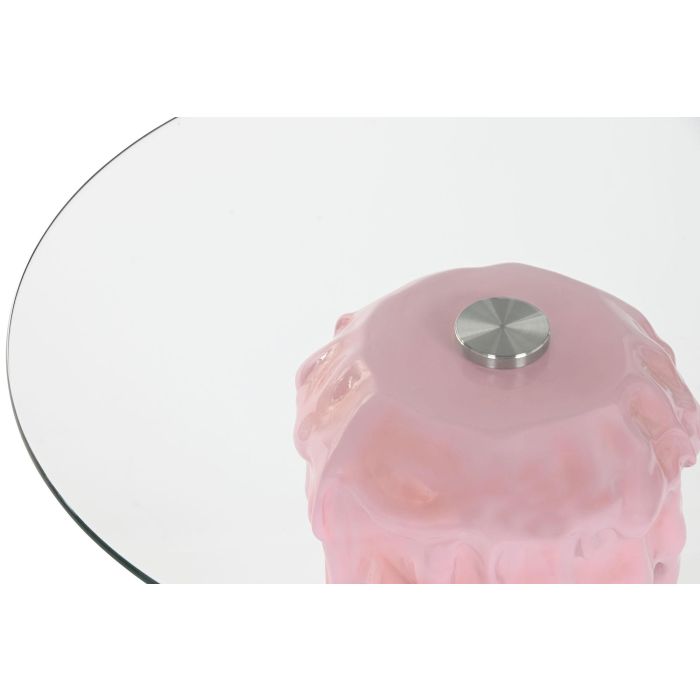 Mesita Auxiliar Moderno DKD Home Decor Rosa 48 x 49 x 48 cm 1 Mesita Auxiliar Moderno DKD Home Decor Rosa 48 x 49 x 48 cm 1