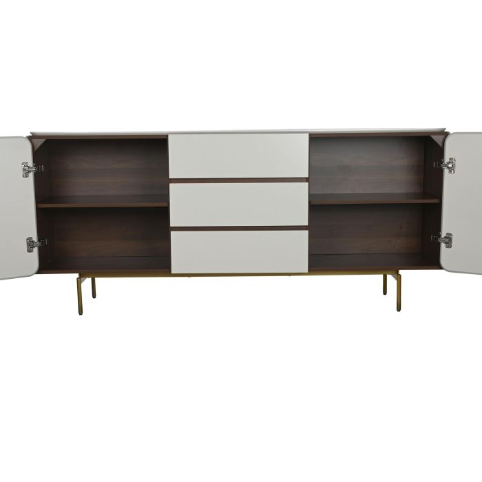 Buffet Moderno DKD Home Decor Blanco Marron 41.5 x 80 x 183 cm 3 Buffet Moderno DKD Home Decor Blanco Marron 41.5 x 80 x 183 cm 3