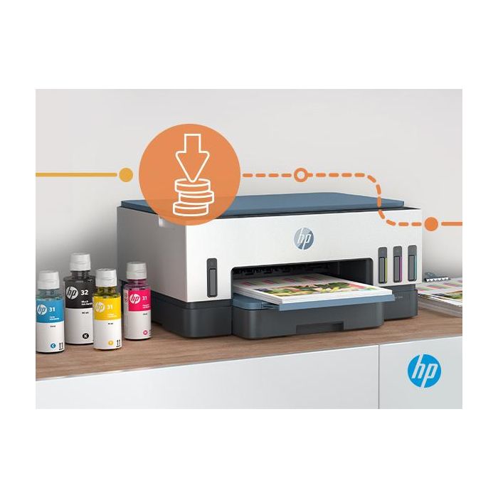 HP Smart Tank 7008 Multifunción Inyección Dúplex WiFi 4