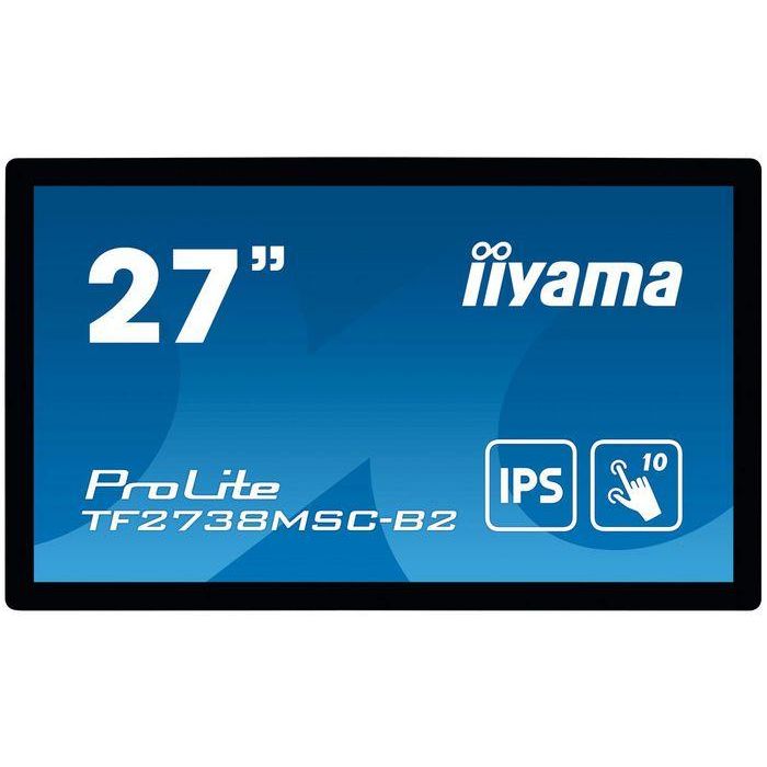 IIYAMA TF2738MSC-B2 Monitor Táctil 27" (68.6cm) 16:9 M-Touch HDMI+DVI+DP 1