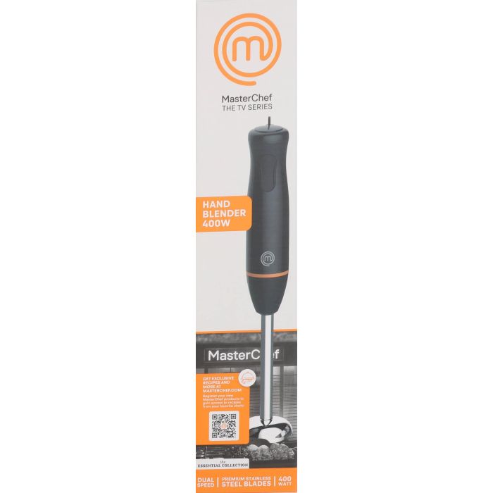 Batidora de Mano Masterchef 400W Acero Inoxidable (8 Unidades) 1 Batidora de Mano Masterchef 400W Acero Inoxidable (8 Unidades) 1