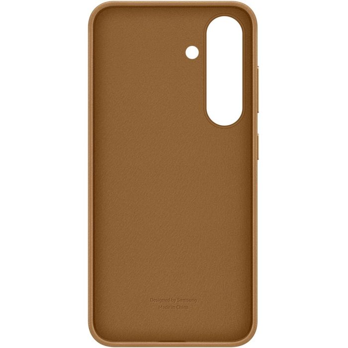 Samsung EF-VS931 Funda para Galaxy S25 Color Camel Imitación Piel Protección Contra Caídas Resistente a Rayones 4 Samsung EF-VS931 Funda para Galaxy S25 Color Camel Imitación Piel Protección Contra Caídas Resistente a Rayones 4