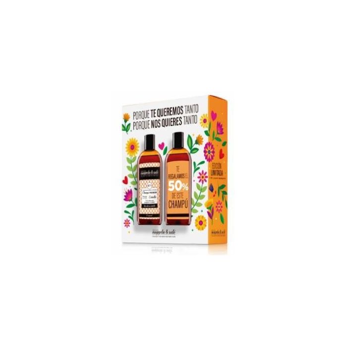 Nuggela & Sule Pack Champú con Extracto de Cebolla 2 Ud. para Todo Tipo de Cabellos estimula el Crecimiento y Aporta Brillo