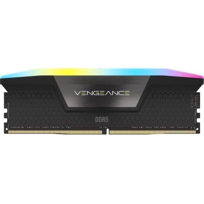 RAM - Corsair Vegeance RGB DDR5 - 32GB 2x16GB DIMM - 6200MHz - Sin serpalado, 36-39-39-76, STD PMIC, XMP 3.0 3