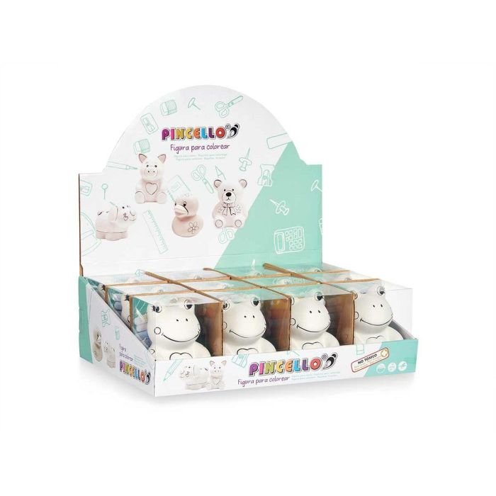 Hucha Pincello Cerámica Rana 9 x 12 x 9 cm (12 Unidades) 1 Hucha Pincello Cerámica Rana 9 x 12 x 9 cm (12 Unidades) 1
