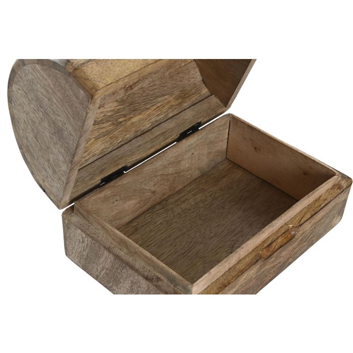 Caja Urban DKD Home Decor Marron 15 x 15 x 22 cm Set de 2 2