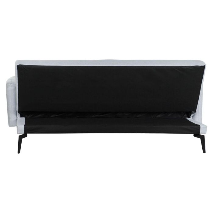 Sofa Cama Vintage DKD Home Decor Azul Celeste Negro 102 x 79 x 197 cm 2