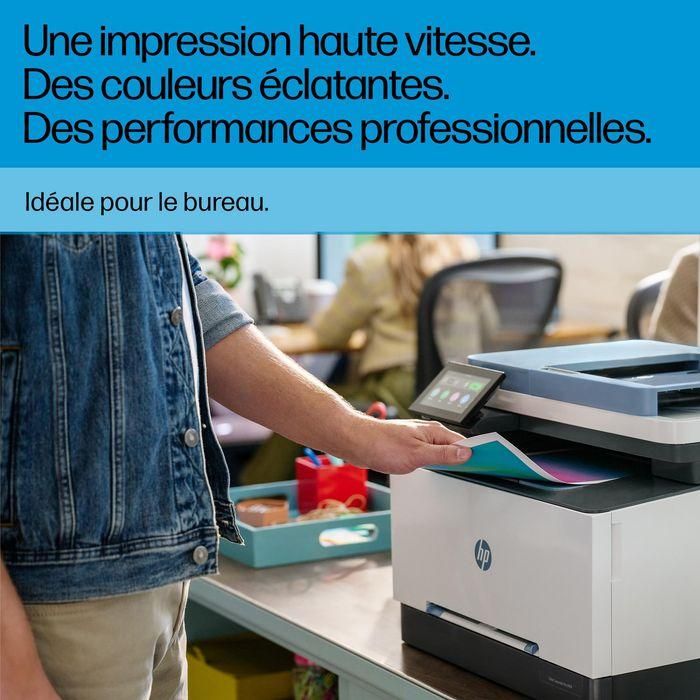 HP Pro MFP 3302fdn - Multifunción Láser a Color con Fax, WiFi, Impresión a Doble Cara y Pantalla Táctil 4.3