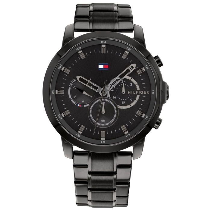 Reloj Hombre Tommy Hilfiger 1791795 Negro (Ø 46 mm) Reloj Hombre Tommy Hilfiger 1791795 Negro (Ø 46 mm)
