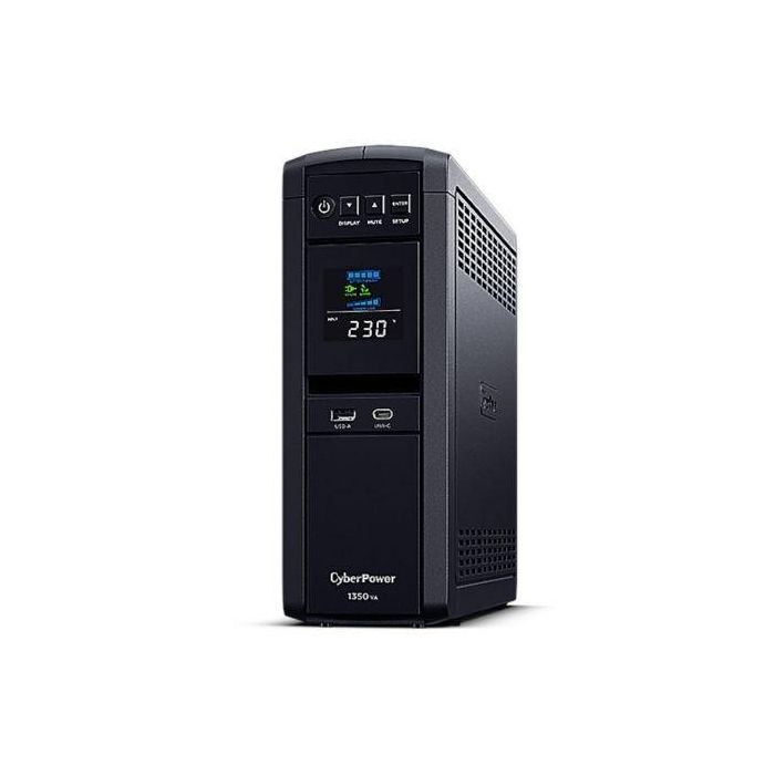 CyberPower SAI Línea Interactiva CP1350EPFCLCD 1350VA-810W Formato Torre CyberPower SAI Línea Interactiva CP1350EPFCLCD 1350VA-810W Formato Torre