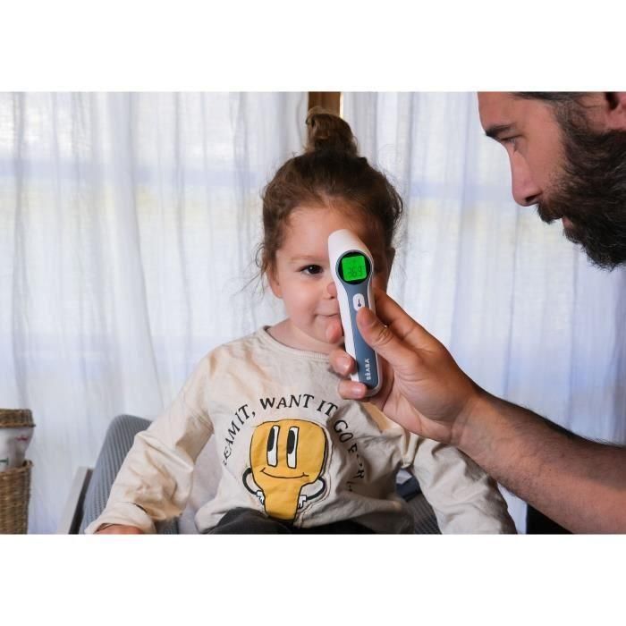Beaba Thermospeed Termómetro Infrarrojo Oído y Frente Ultrarrápido, Multiusos para Bebés y Adultos con Indicador de Fiebre por Edad, 20 Memorias 4 Beaba Thermospeed Termómetro Infrarrojo Oído y Frente Ultrarrápido, Multiusos para Bebés y Adultos con Indicador de Fiebre por Edad, 20 Memorias 4