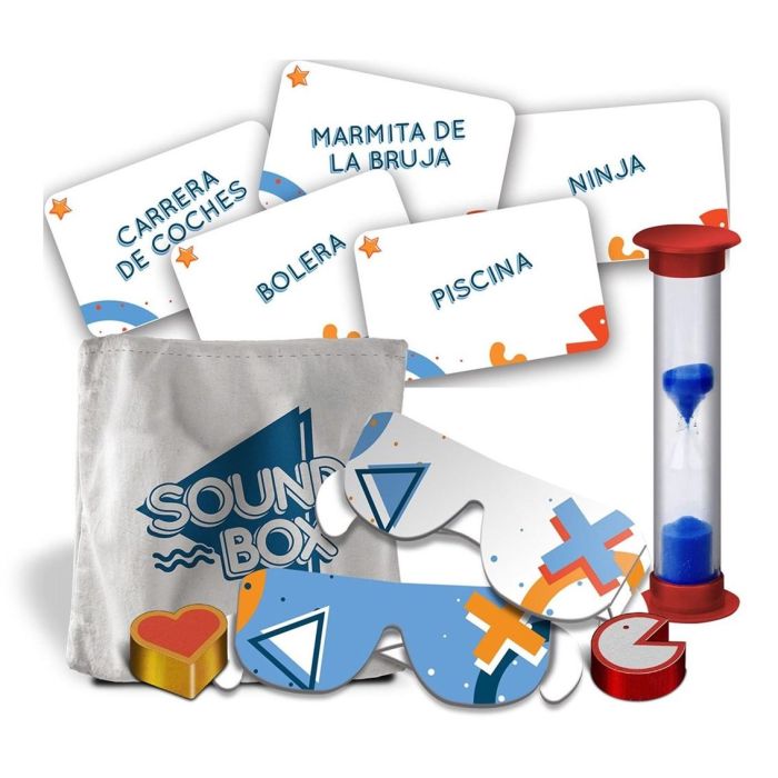 Devir Juego de Mesa Sound Box - Juego Cooperativo de Interpretación de Sonidos para Toda la Familia 2 Devir Juego de Mesa Sound Box - Juego Cooperativo de Interpretación de Sonidos para Toda la Familia 2