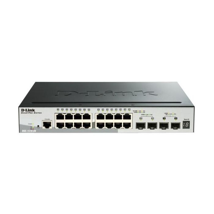 D-Link DGS-1510-52XMP Switch 52 Puertos PoE+ Managed Gigabit Stackable 0 D-Link DGS-1510-52XMP Switch 52 Puertos PoE+ Managed Gigabit Stackable 0