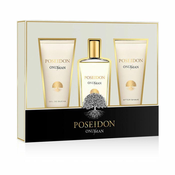 Poseidon Only man eau de toilette 300 ml + after shave 1 unidad + gel de baño 1 unidad Poseidon Only man eau de toilette 300 ml + after shave 1 unidad + gel de baño 1 unidad