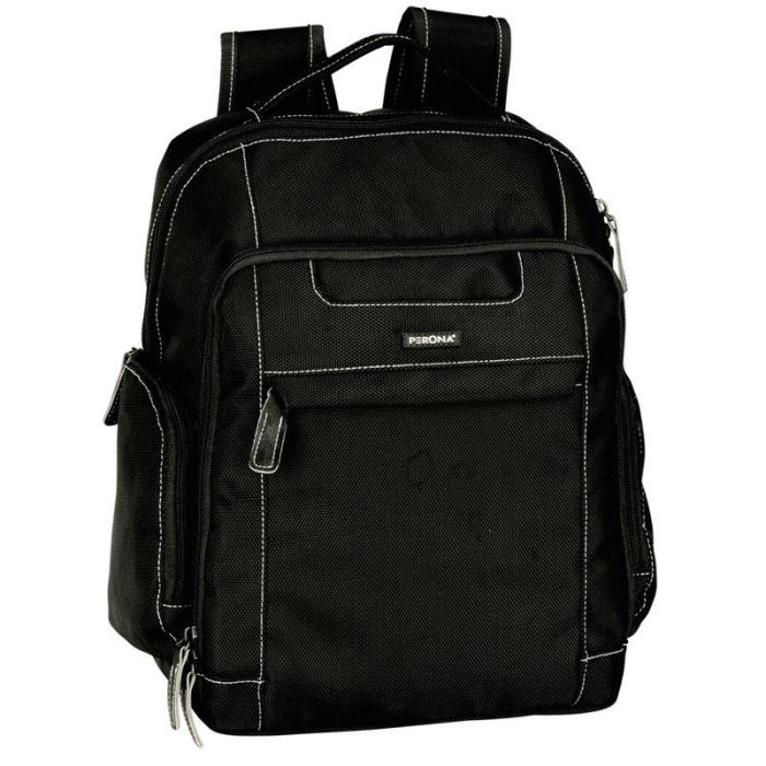 Perona Mochila para ordenador Business 36cm negra para portátil 36x27x15cm