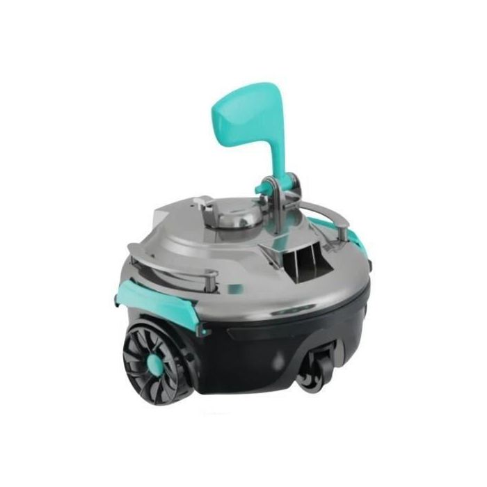 Robot de piscina - BESTWAY - Guppy - Autónomo - Gris - Limpieza automática