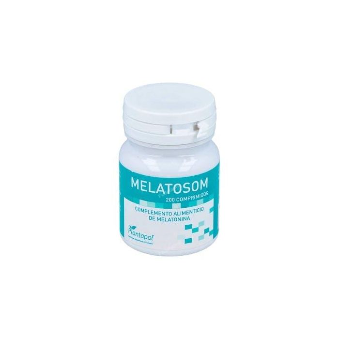 PLANTAPOL Melato-Som Melatonina 1 mg, ayuda a conciliar el sueño, 200 comprimidos