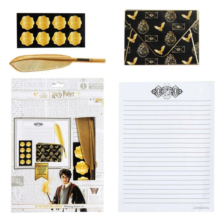 Set de papelería pluma harry potter 21.5 x 32.0 x 0.8 cm Set de papelería pluma harry potter 21.5 x 32.0 x 0.8 cm