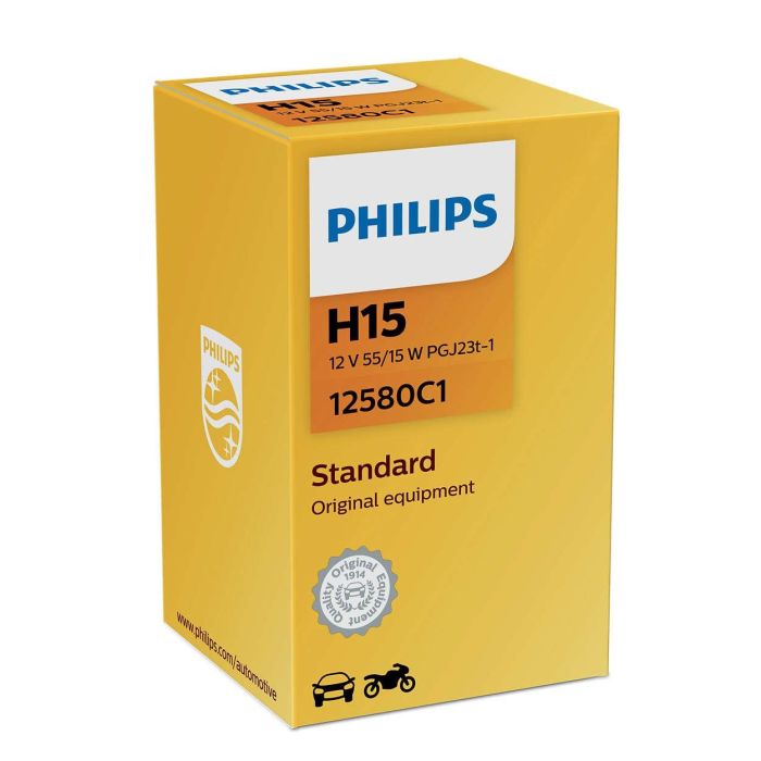 Philips H15 12 V15-55 W Pgj23T-1 C1 MTECPH 12580C1 Philips H15 12 V15-55 W Pgj23T-1 C1 MTECPH 12580C1