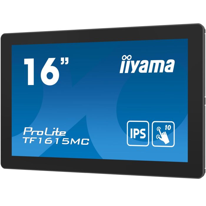 iiyama TF1615MC-B1 Monitor Táctil 15.6" M-Touch 16:9 con VGA, HDMI, DP 2 iiyama TF1615MC-B1 Monitor Táctil 15.6" M-Touch 16:9 con VGA, HDMI, DP 2