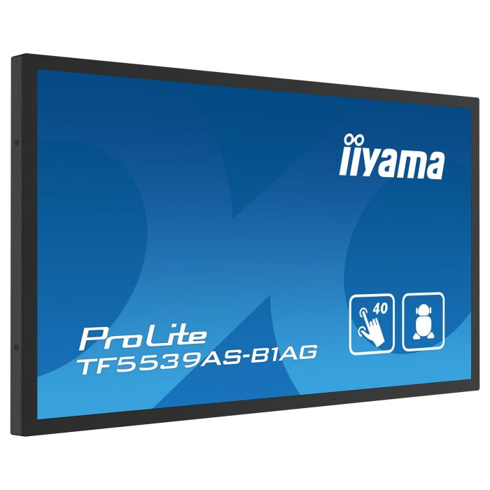 Iiyama TF5539AS-B1AG Monitor Táctil 55" 4K Android 11 Uso 24/7 IP54 HDMI DP RJ45 RAM 4GB ROM 32GB