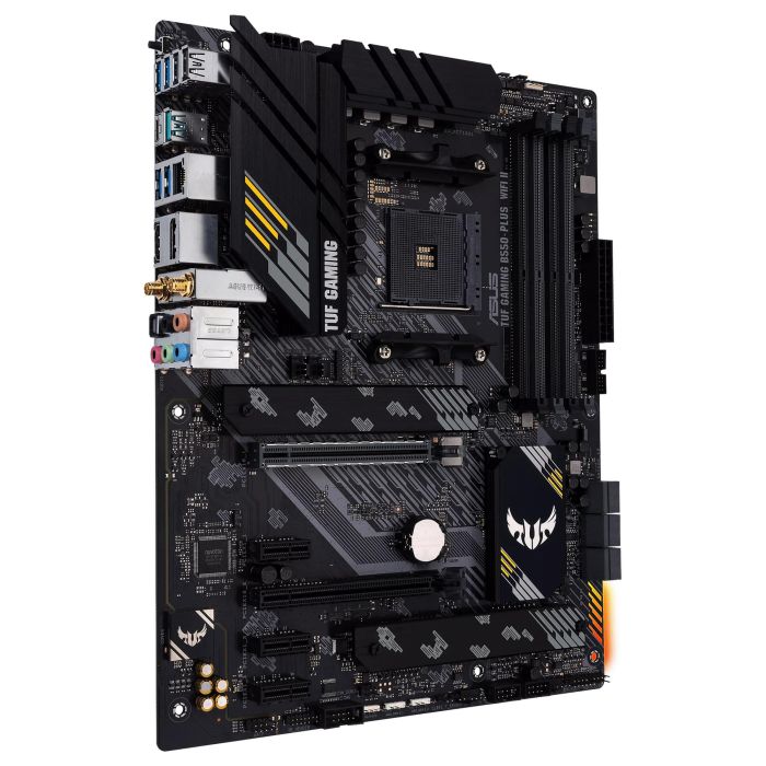 ASUS TUF GAMING B550-PLUS WiFi II Placa Base ATX AMD AM4 DDR4 con Wi-Fi 6 y Bluetooth 5.2