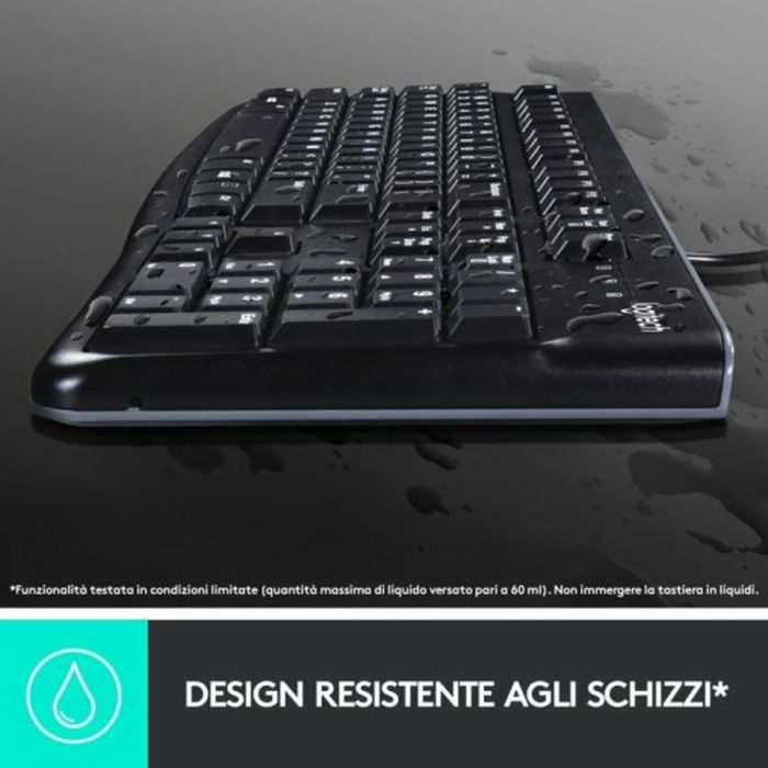 Teclado Logitech Negro QWERTY 4