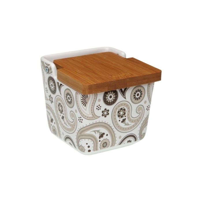 Salero con Tapa Versa Glob Cerámica 8,8 x 8,5 x 8,8 cm 1
