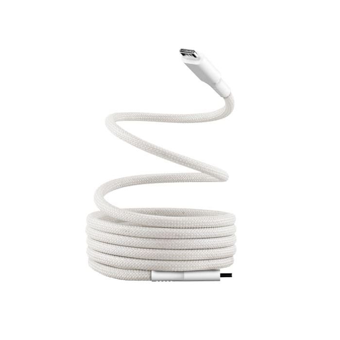 TNB Cable de funda magnetica USB-C a USB-C - 1.5m - White