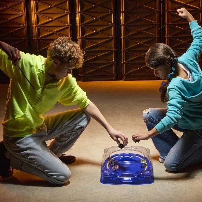 Hasbro G0842 Beyblade Estadio Premium Drop Attack X Set de Batalla Beystadium 2 Tops y 2 Lanzadores +8 años 2 Hasbro G0842 Beyblade Estadio Premium Drop Attack X Set de Batalla Beystadium 2 Tops y 2 Lanzadores +8 años 2