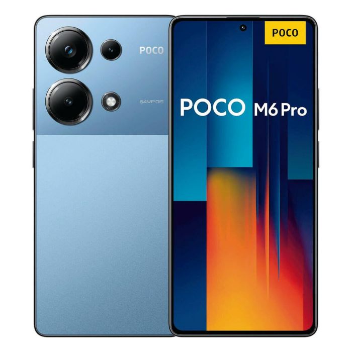 Smartphone Xiaomi Poco M6 Pro 6,67" Octa Core 12 GB RAM 12 GB 512 GB Azul 4 Smartphone Xiaomi Poco M6 Pro 6,67" Octa Core 12 GB RAM 12 GB 512 GB Azul 4