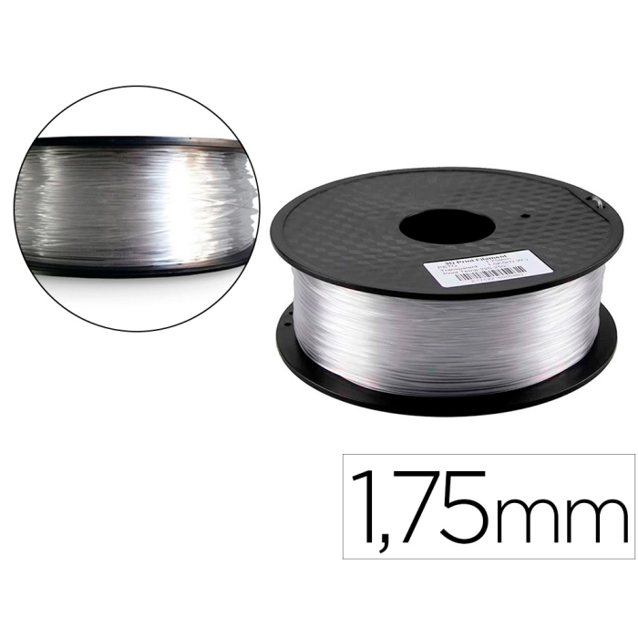3d colido Filamento PETG 1.75 mm 1 kg Transparente Consumible Impresora 3D 0 3d colido Filamento PETG 1.75 mm 1 kg Transparente Consumible Impresora 3D 0