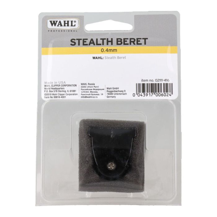Juego de Cuchillas Wahl Black Beret Chrome - Recambio Original para Máquinas Profesionales 1 Juego de Cuchillas Wahl Black Beret Chrome - Recambio Original para Máquinas Profesionales 1