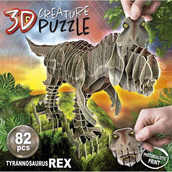 Educa 19182 T-Rex 3D Creature Puzzle +6 años 1 Educa 19182 T-Rex 3D Creature Puzzle +6 años 1