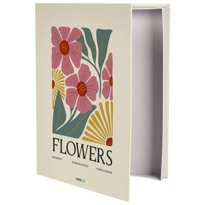 Libro-Caja Deco Beauty-Flower Home Deco Factory 6 Libro-Caja Deco Beauty-Flower Home Deco Factory 6