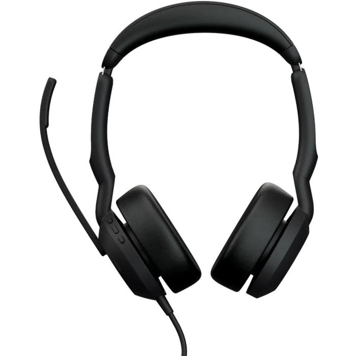 Jabra EVOLVE2 50 USB C/A MS Auriculares Diadema Binaurales Negro para Oficina/Centro de Llamadas Optimizados para Microsoft Teams