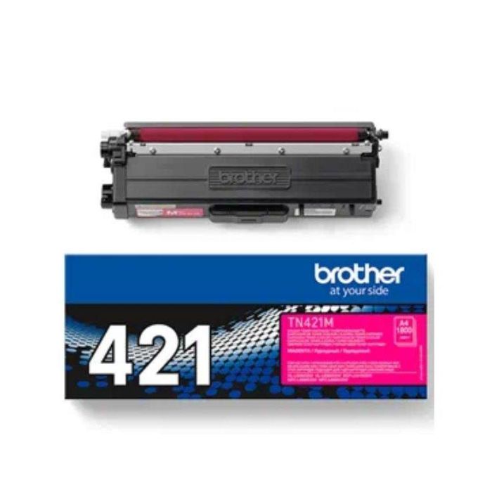 Toner Brother Tn-421 Para Dcp-L8410 Cdn - 8410 Cdw - Hl-L8260 Cdw - Mfc-L8360 Cdw - 8690 Cdw - 8900 Cdw Magenta