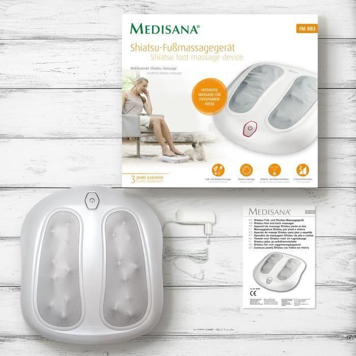 MEDISANA 88396 - Masajeador de pies y espalda 3 MEDISANA 88396 - Masajeador de pies y espalda 3