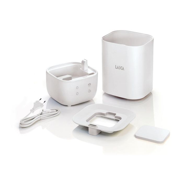 Laica Humidificador a ultrasonidos y difusor de esencias silencioso 23W 3.3L 15h 1