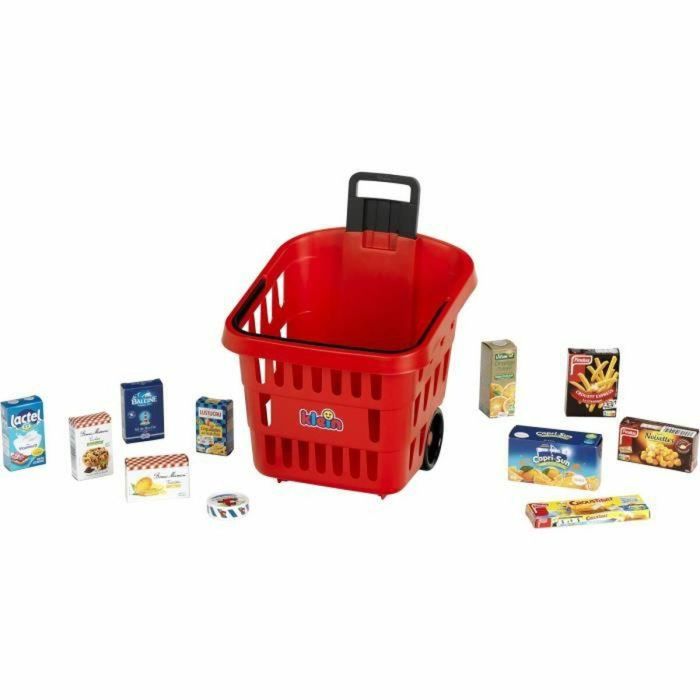 Klein 7256 Cesta de la compra con ruedas My Market para niños a partir de 2 años 1 Klein 7256 Cesta de la compra con ruedas My Market para niños a partir de 2 años 1
