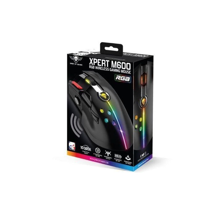 Ratón Gaming Inalámbrico Spirit of Gamer XPERT M600/ Hasta 10000 DPI 1 Ratón Gaming Inalámbrico Spirit of Gamer XPERT M600/ Hasta 10000 DPI 1