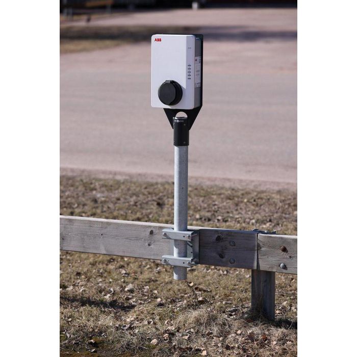 Next Green Soporte de Acero para Tubos y Postes de Ø 60-108 mm - Montaje Universal en Vigas, Fachadas y Muros de Contención 3 Next Green Soporte de Acero para Tubos y Postes de Ø 60-108 mm - Montaje Universal en Vigas, Fachadas y Muros de Contención 3