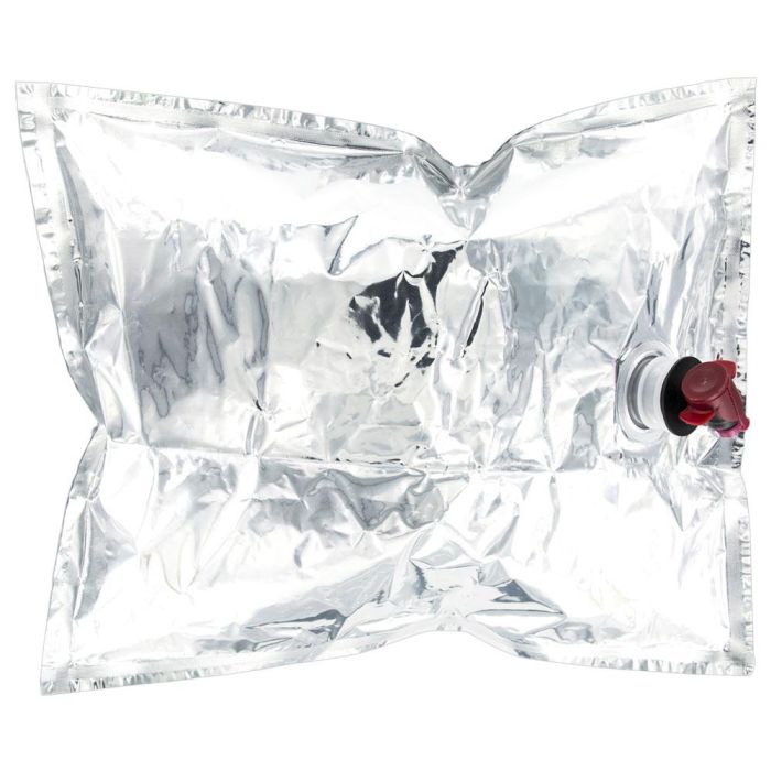 Totally Addict Dispensador Vino 5 L Barril Estilo Industriel con Bolsa Aluminio 3 L 4