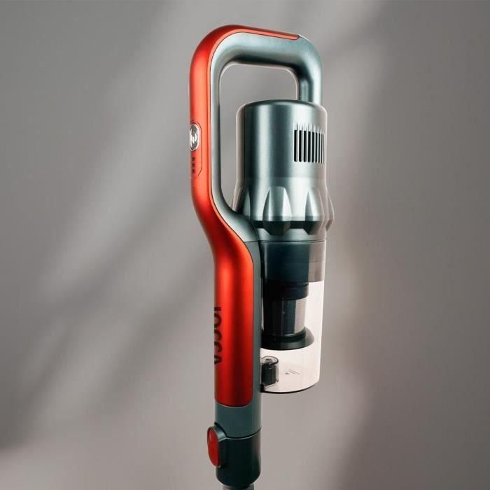 Aspiradora de escoba inalámbrica - JOCCA - 150 W - 0,6 L - Gris/Rojo 4 Aspiradora de escoba inalámbrica - JOCCA - 150 W - 0,6 L - Gris/Rojo 4