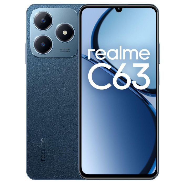Smartphone Realme C63 6,7" 8 GB RAM 256 GB Azul Smartphone Realme C63 6,7" 8 GB RAM 256 GB Azul